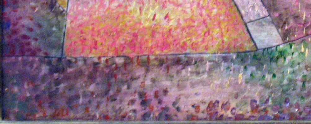 And vibrant pinks and reds on the ground.