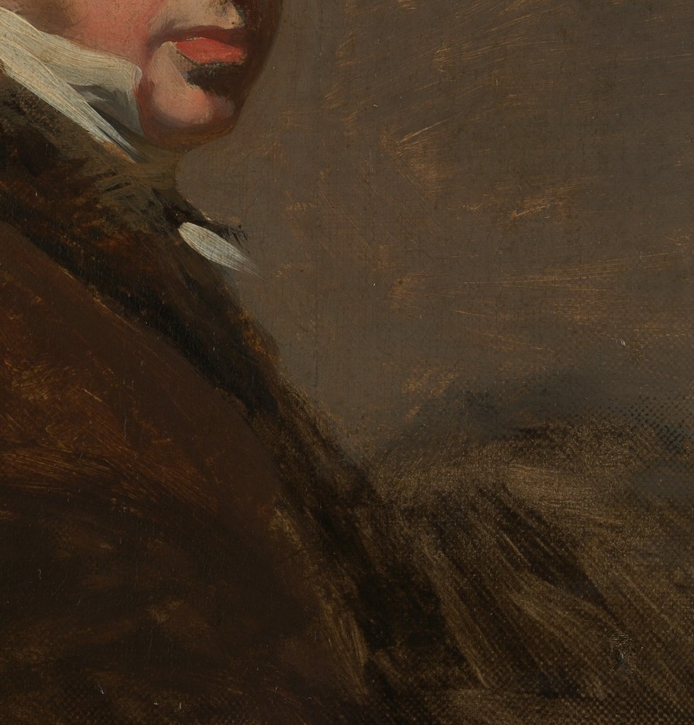 Notice the quick, loose brushstrokes, capturing the moment.