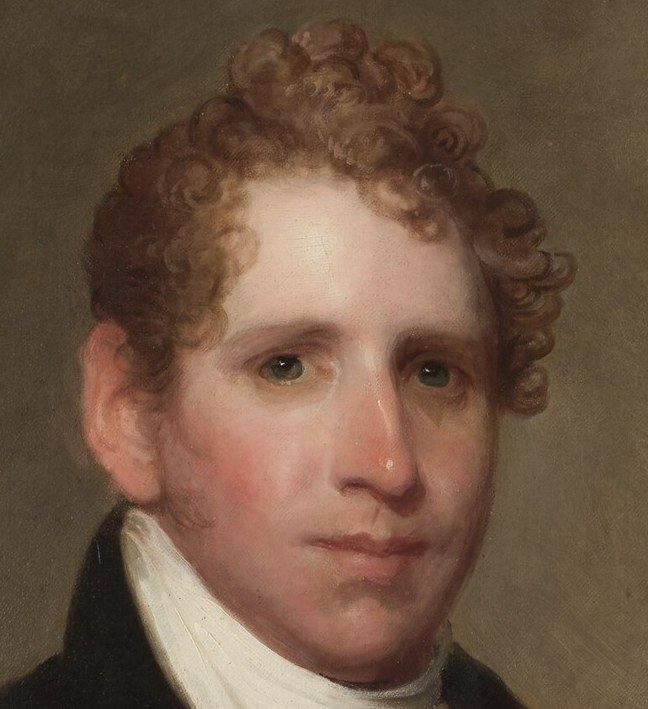 This man's intense gaze draws you in.
