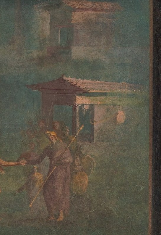 It was once a wall in an imperial Roman villa.