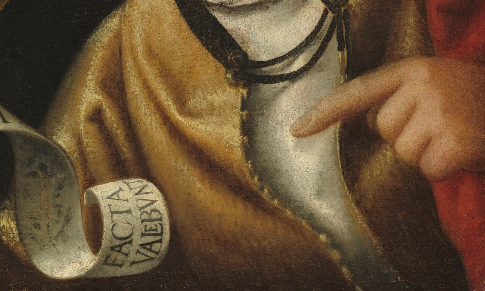 His father commissioned this painting in 1505.
