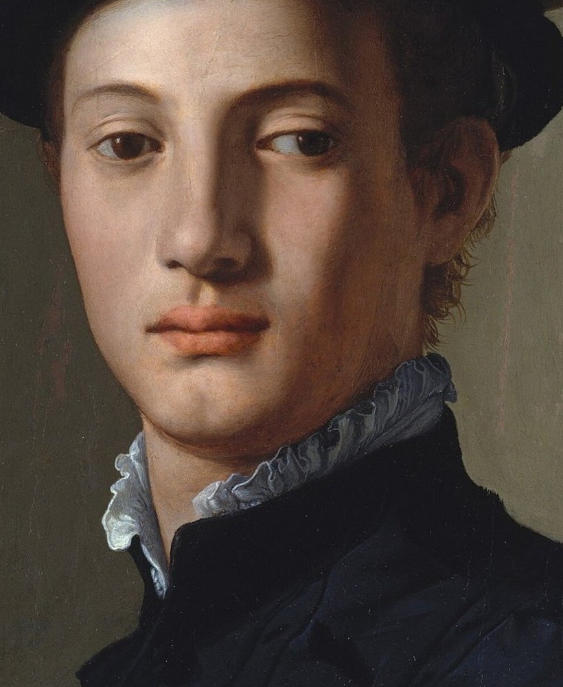 This young man has a confident, thoughtful pose.