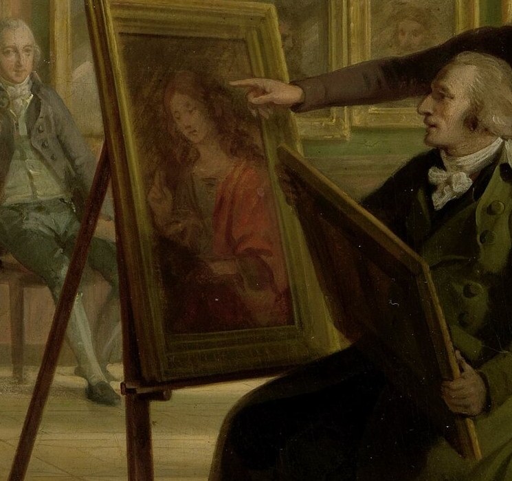 The painter recorded a shift: art moving into the home.