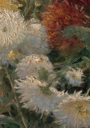 This is a chrysanthemum, popular in late 19th-century France.