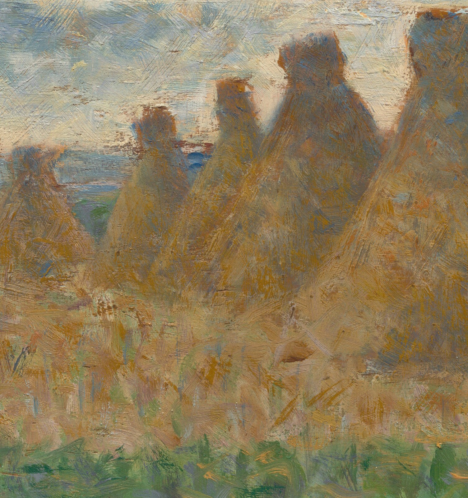 Georges Seurat painted it around 1882.