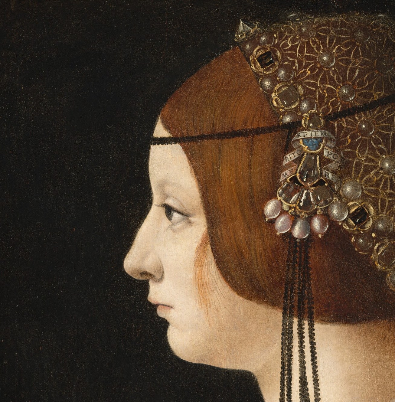 Bianca Maria Sforza was being offered for marriage.