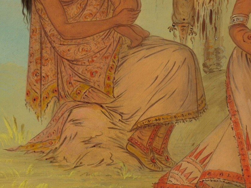 This painting from 1865 records their family and identity.