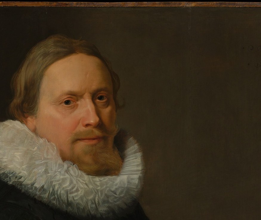 The quiet face of a 17th-century astronomer.