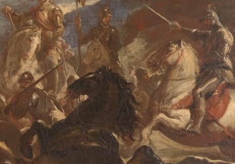 It shows the capture of a high-ranking noble, Anne de Montmorency.