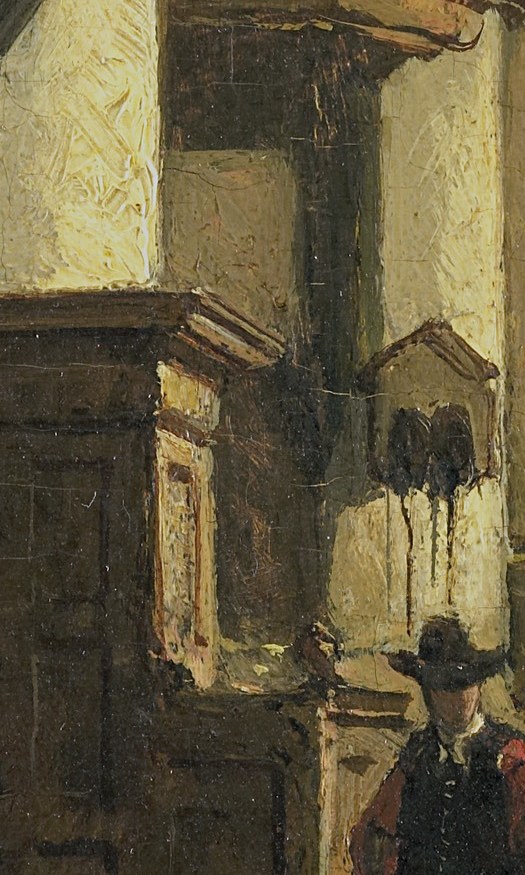 The focal point of the church, symbolizing religious authority and the dissemination of knowledge.