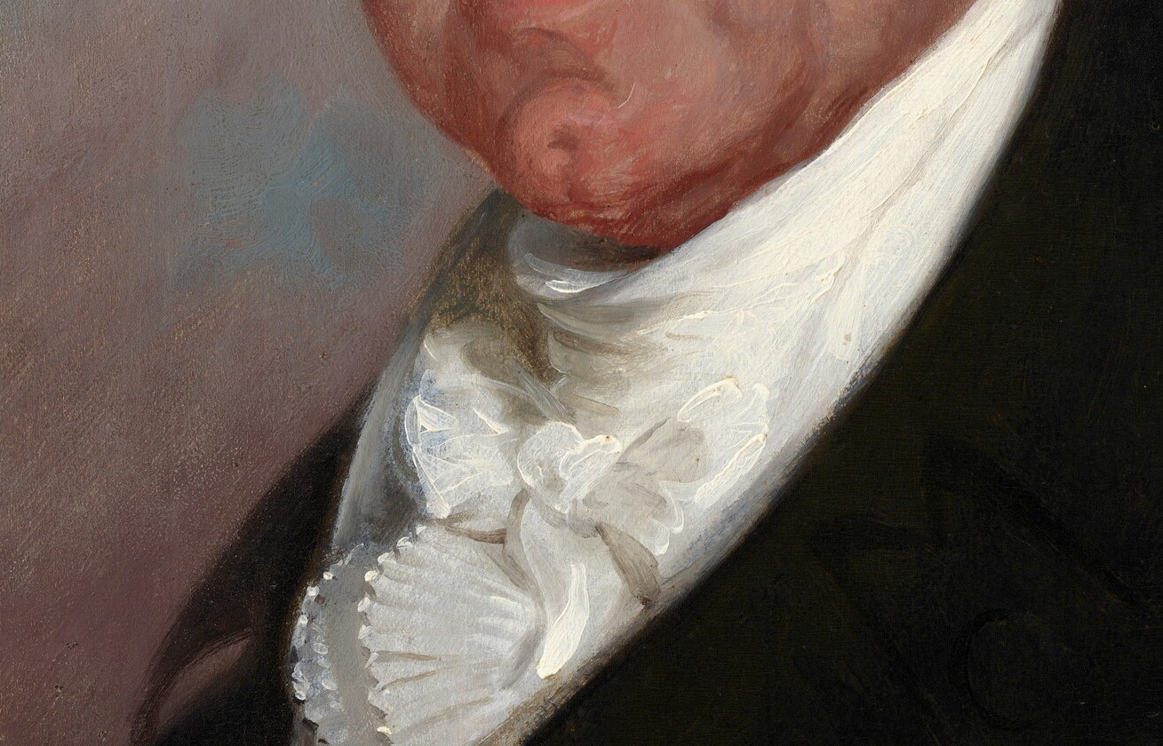Then one crisp shock of white linen to catch every photon.