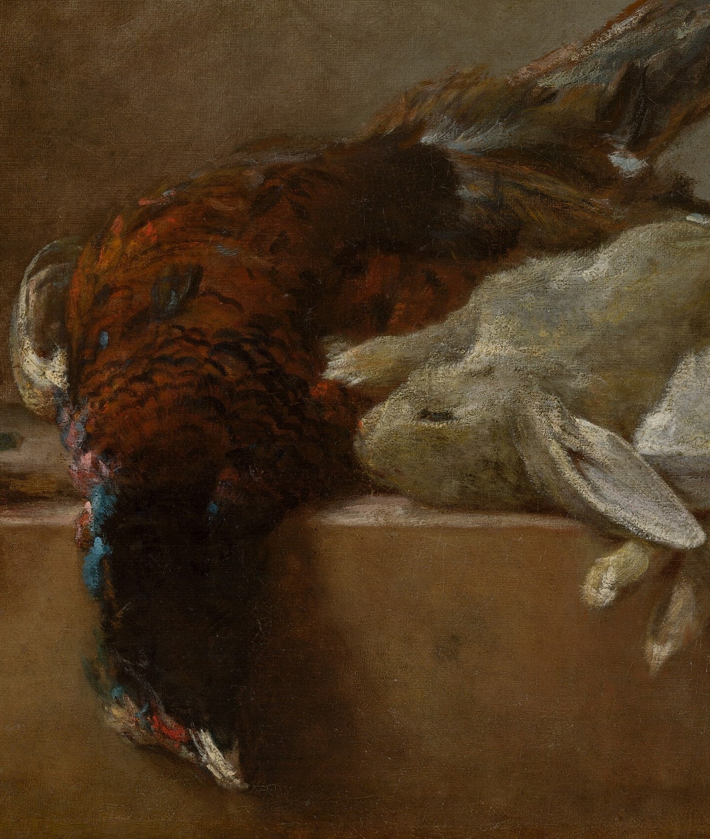 Its ruffled feathers and slumped posture convey the finality of death, inviting contemplation on mortality.