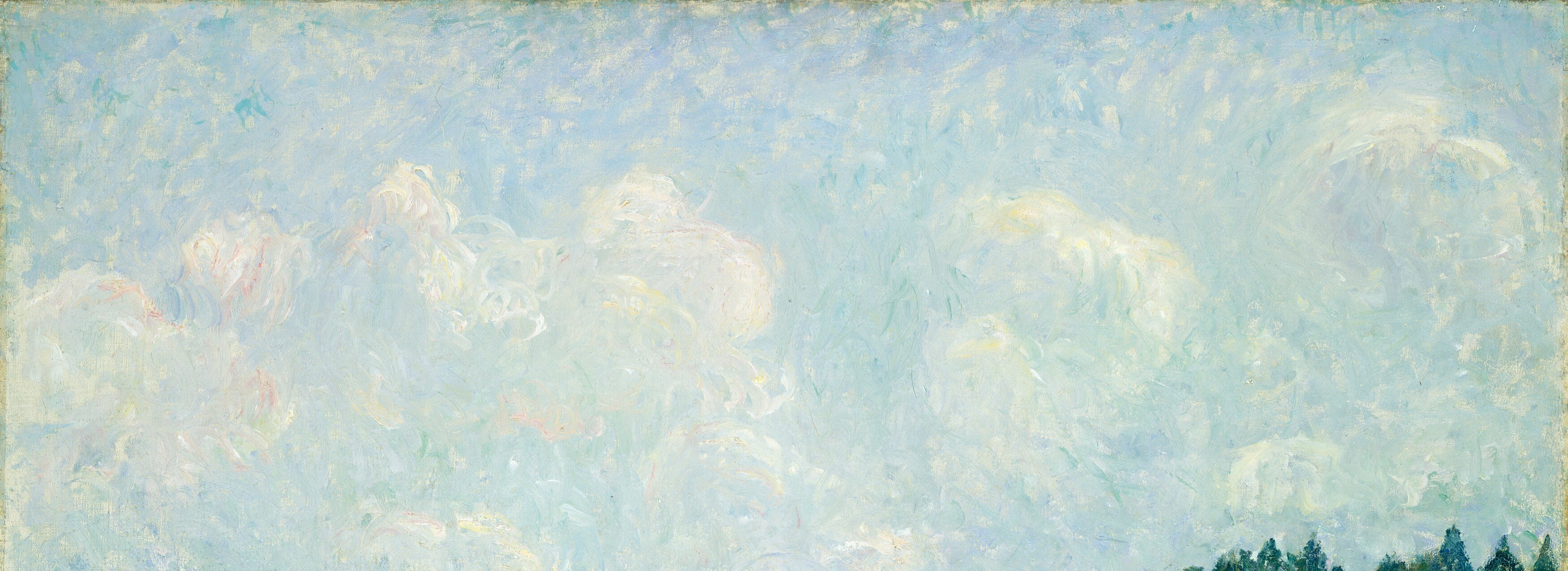 The painter focused on landscapes and changing light.