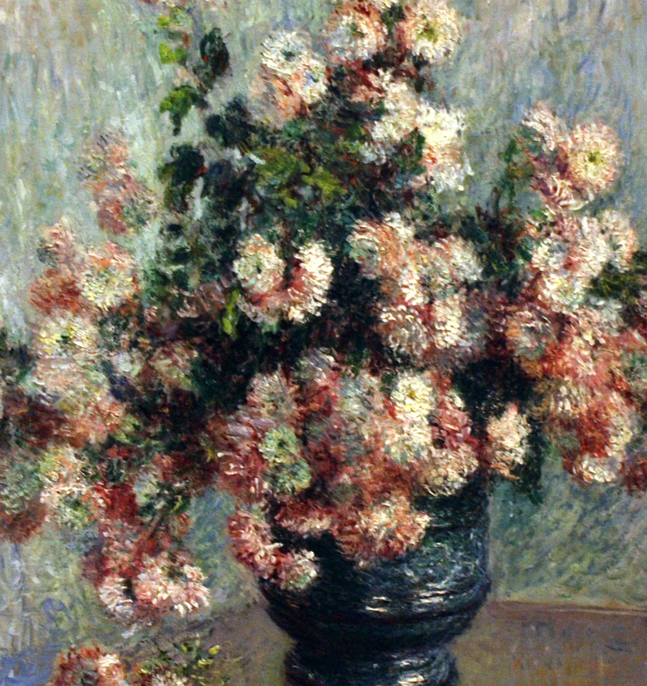 He was famous for landscapes, but painted still lifes at home.