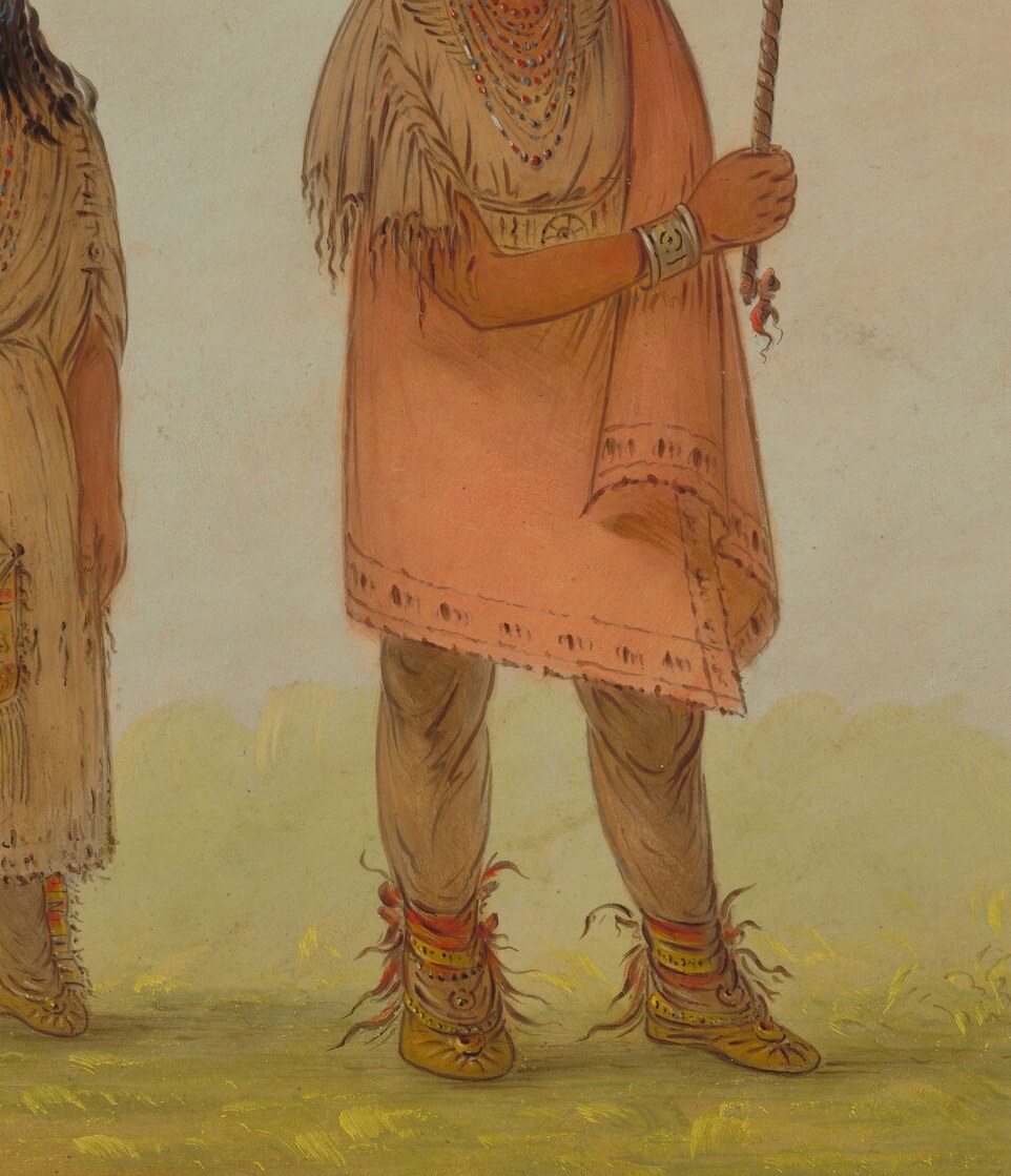 This meticulous work is typical of American folk art.