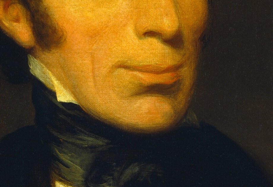 His firm jaw and clean chin were a deliberate choice.