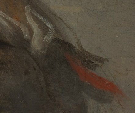 Fragonard's loose brushwork captures the soft texture.