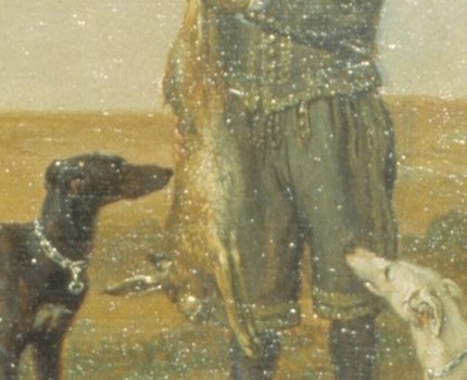 This painting captures aristocratic sport and mastery.
