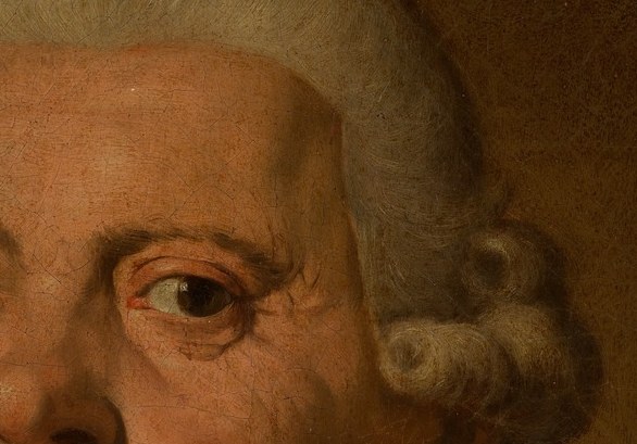 His powdered wig, though, was falling out of style.