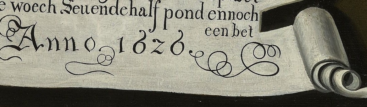 Anno 1626. The year we know. The painter we do not.