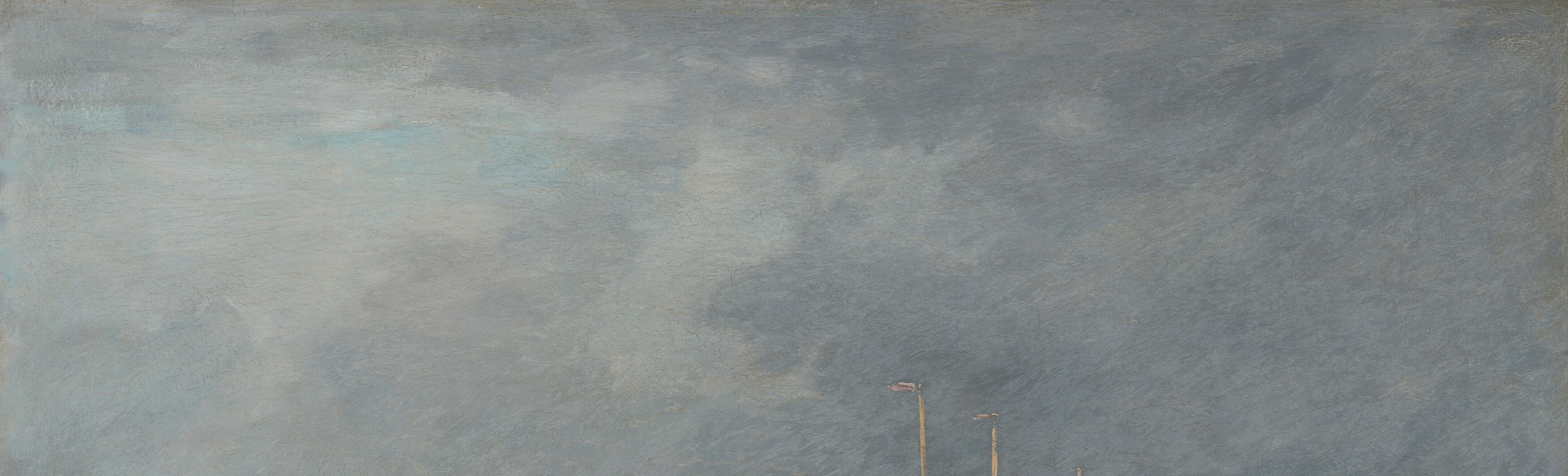 He captures the fleeting light and atmosphere of the beach.
