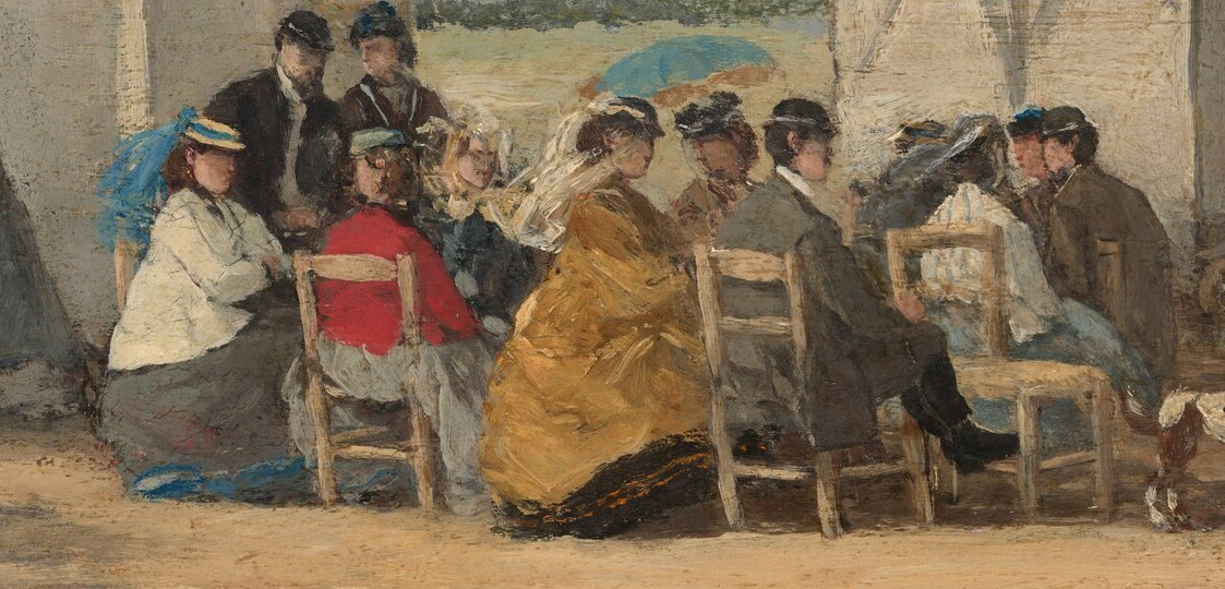 The wealthy came to enjoy the ocean air and social scene.