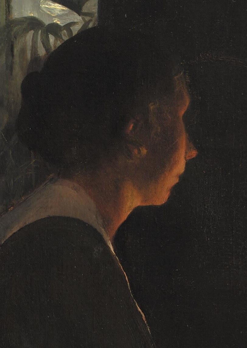 This is the artist's wife, Sigrid.