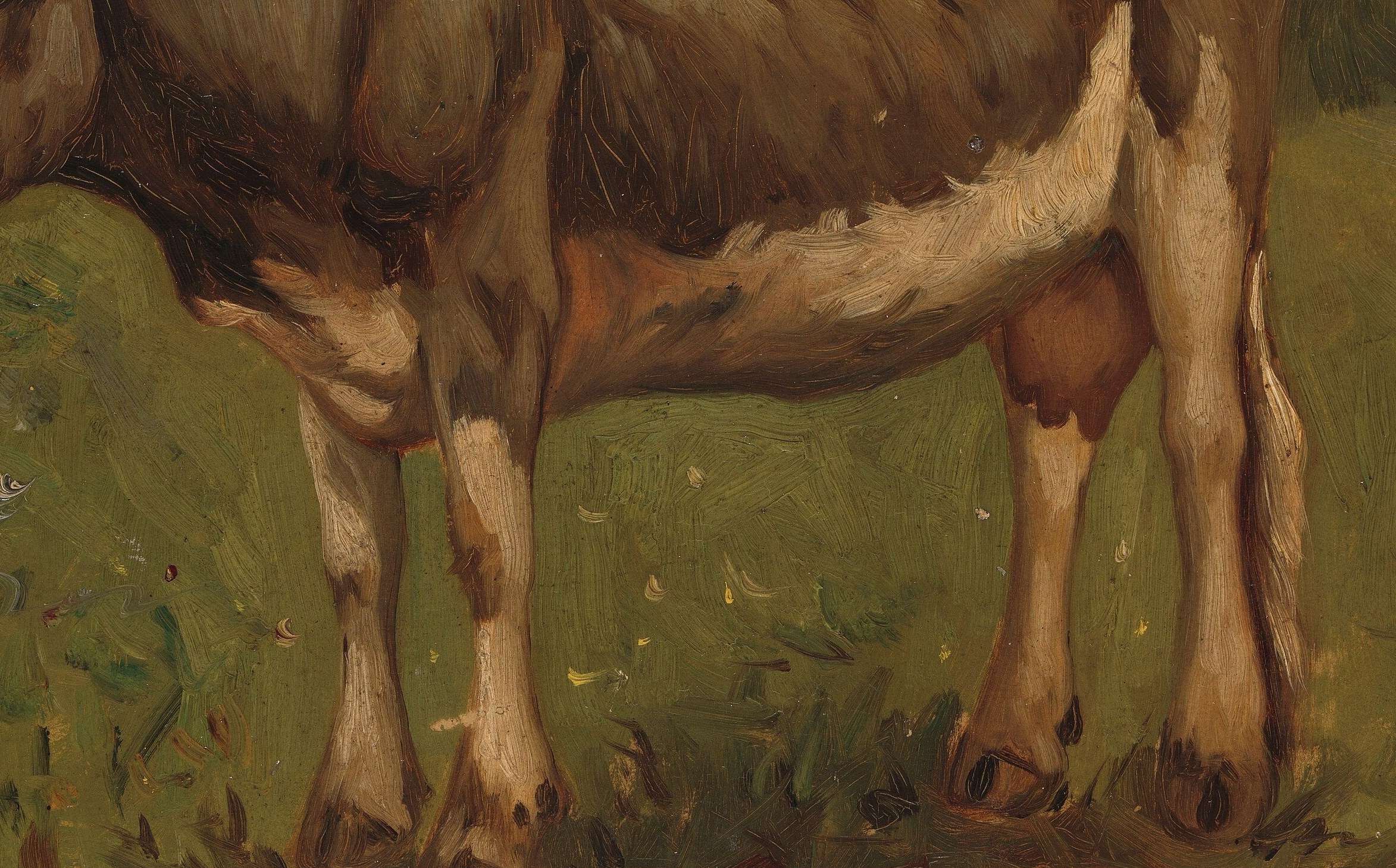 He was known for capturing rural life, like this animal.