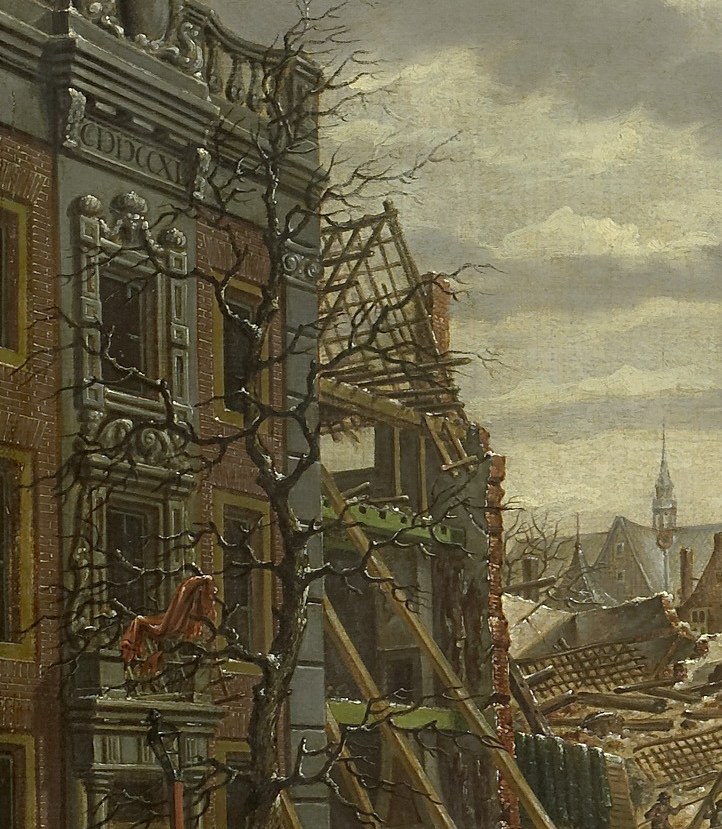 Leiden lay in ruins three days later.