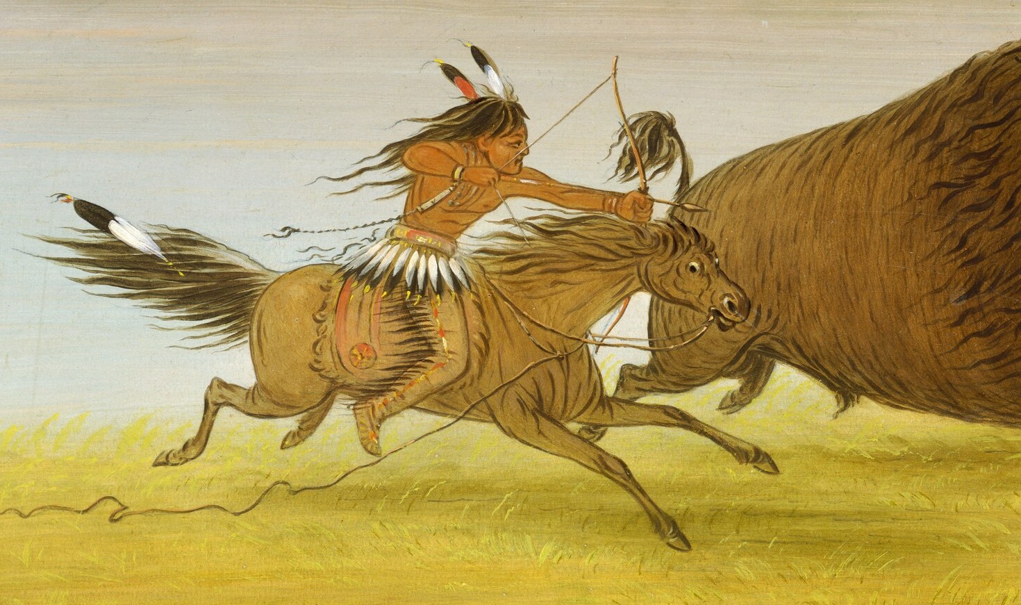He recorded Native American life, which he saw disappearing.