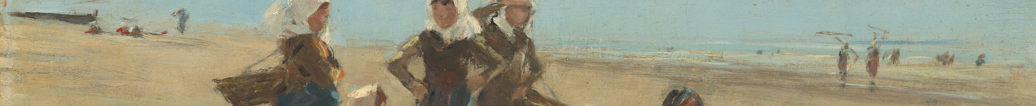 He became famous for capturing the sea and its shores.