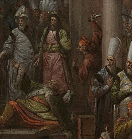 Patrona Halil. He led the revolt against the Sultan.