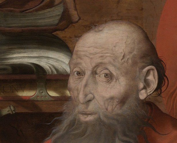 He painted a dense, aged reality.