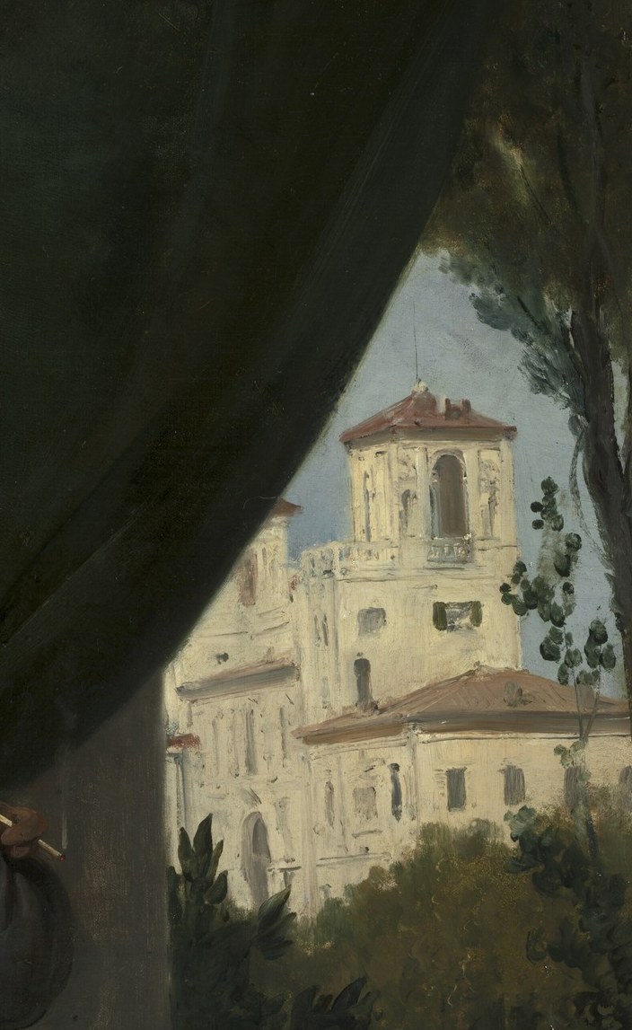 The dome outside marks the Roman street.