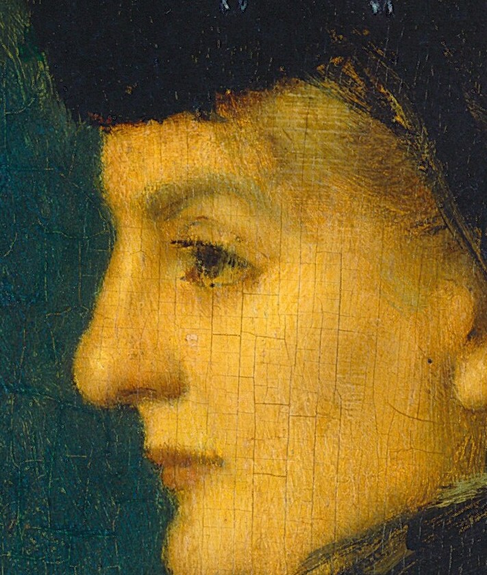 Henner used soft blending, called sfumato, to create this mood.
