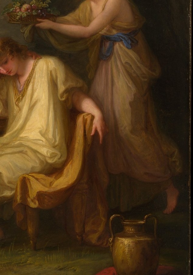 History painting was the highest genre. Reserved for men.