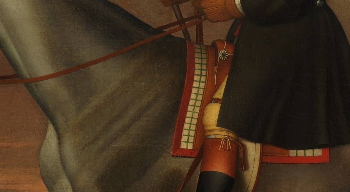 He painted this self-portrait just two years before debt consumed him.