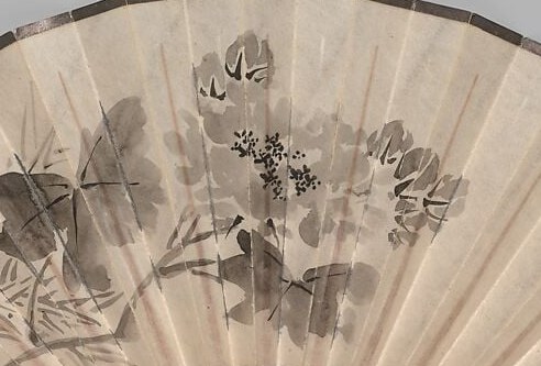 The artist used ink on paper, but look closer.