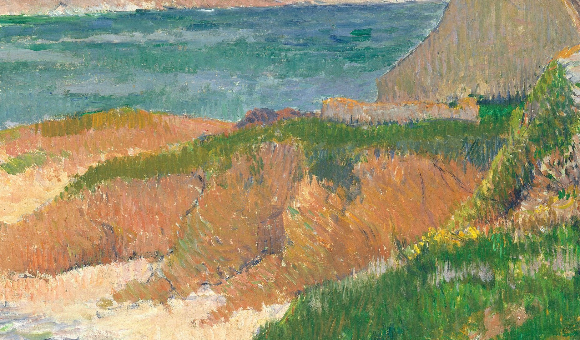 Its value lies in the way he captured the rugged Breton coast.