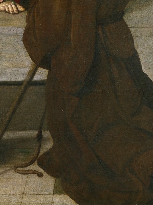 The painter was known for his elegant figures and rich fabrics.