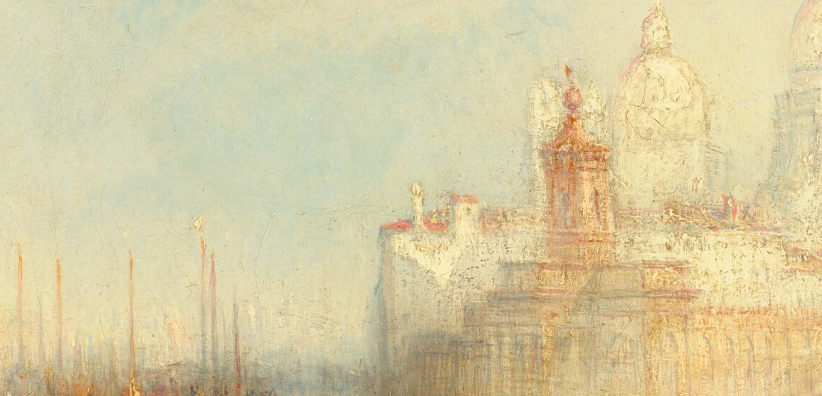 His late style dissolved forms, bridging landscape painting and Impressionism.