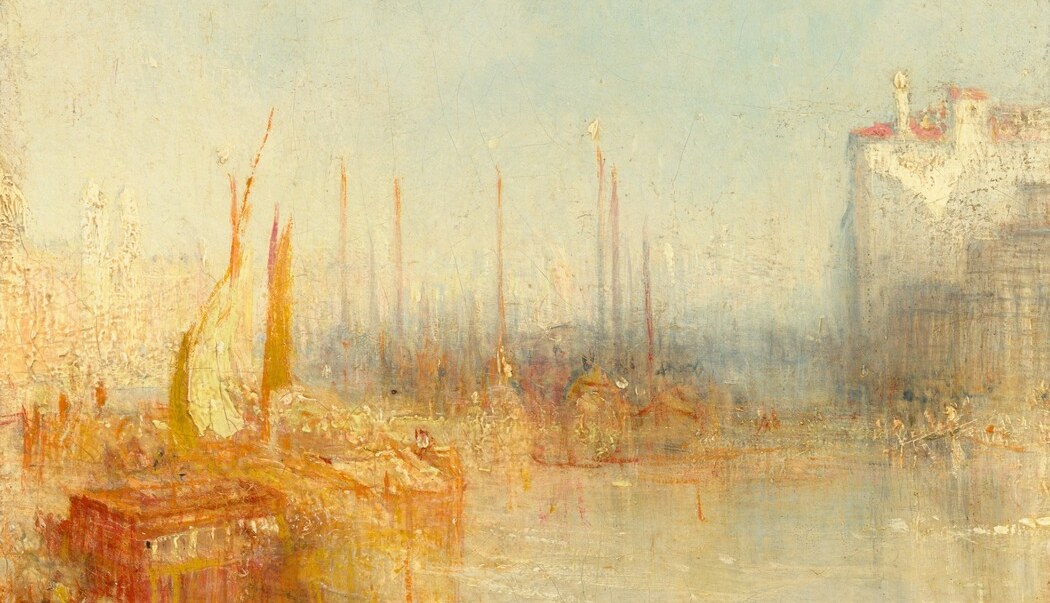 Turner visited Venice three times, always sketching in small notebooks.