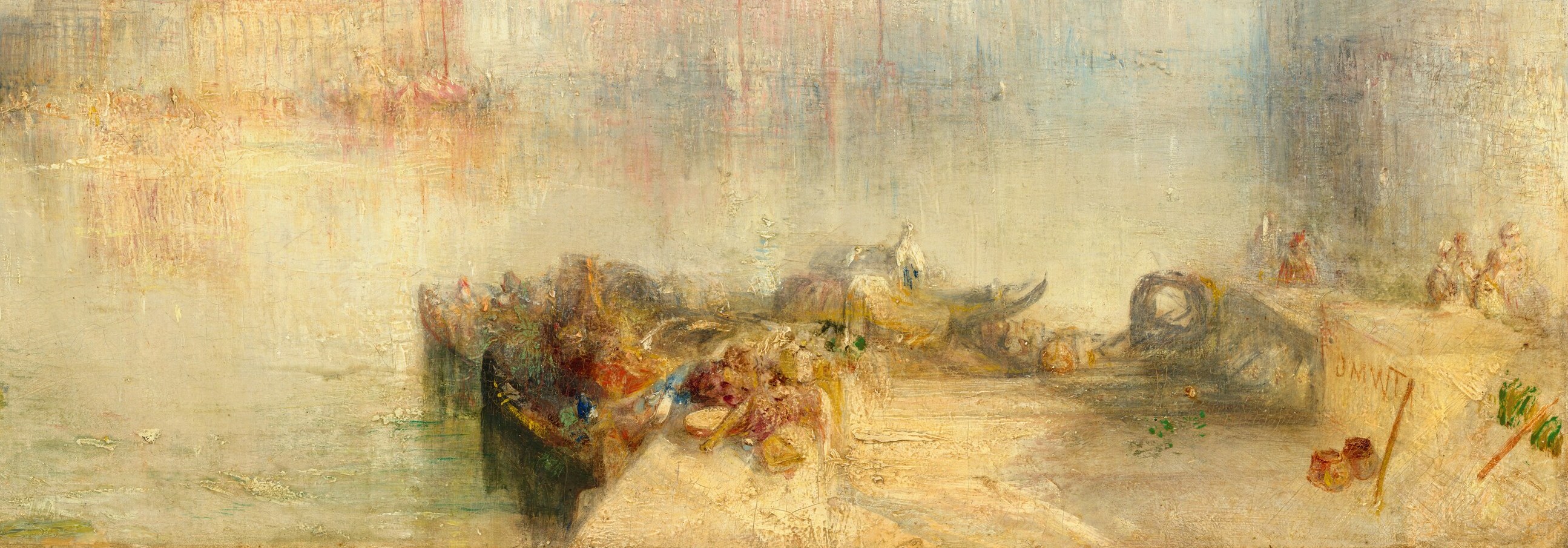 His brushstrokes are rapid and expressive, prioritizing light over detail.