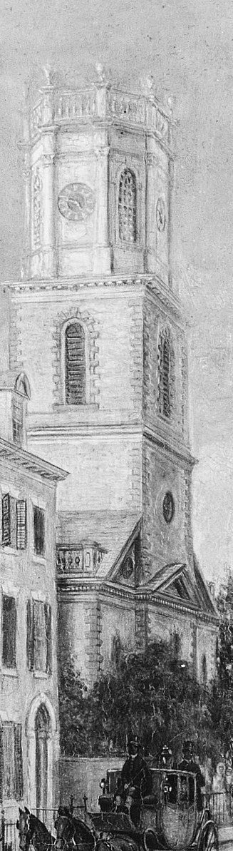 This church, Saint George's, was built in the 1840s.