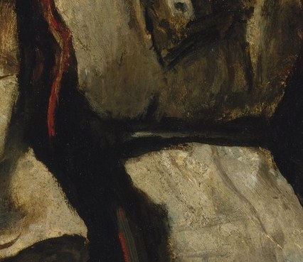 Corot applied paint thickly for texture.
