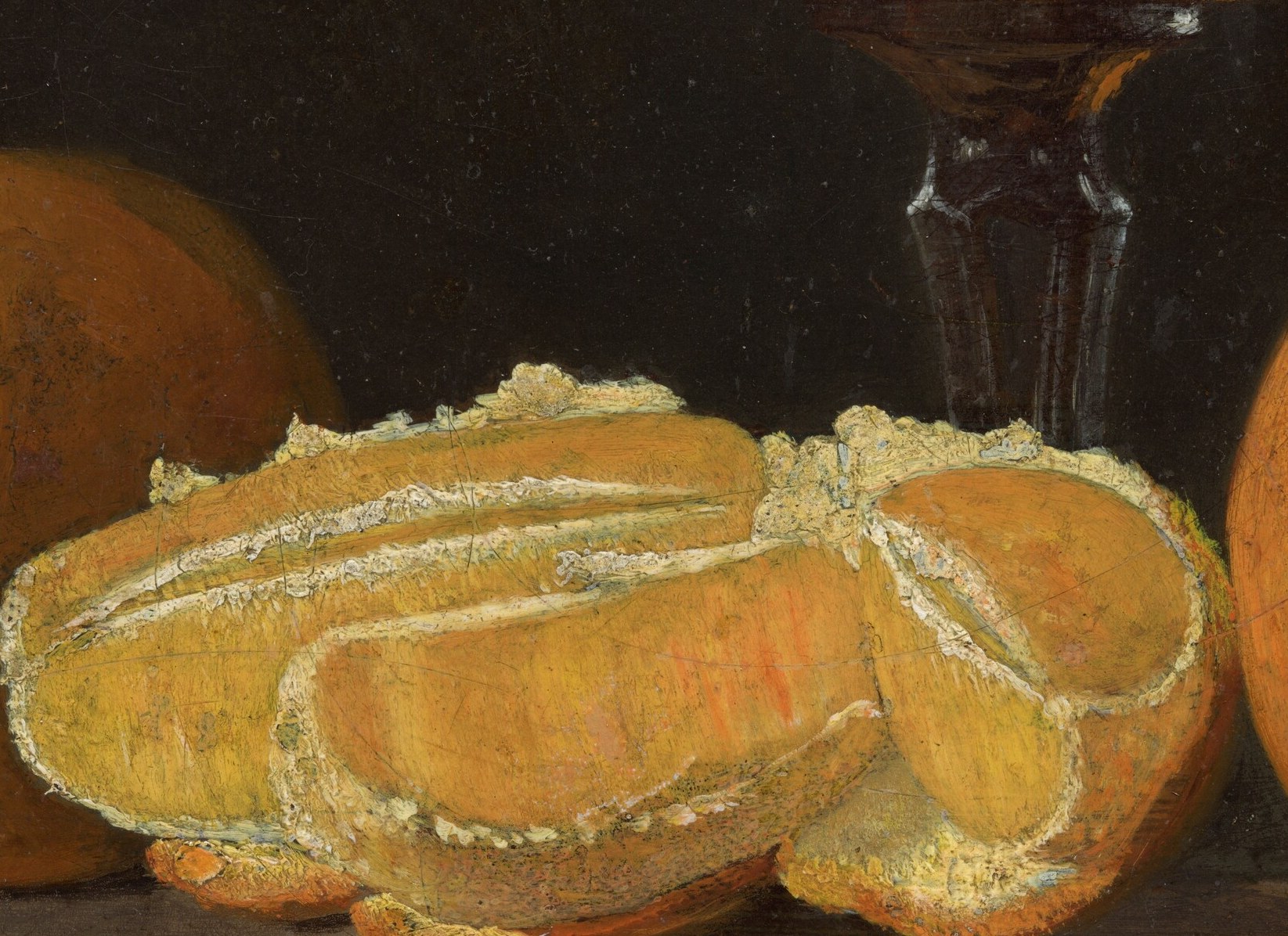 The painting is a study in quiet, patient illusion.
