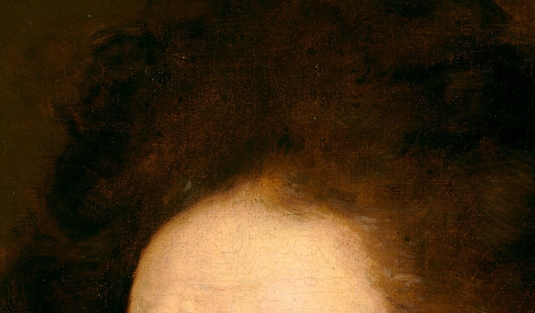 But his unwavering gaze is the real focus of this portrait.