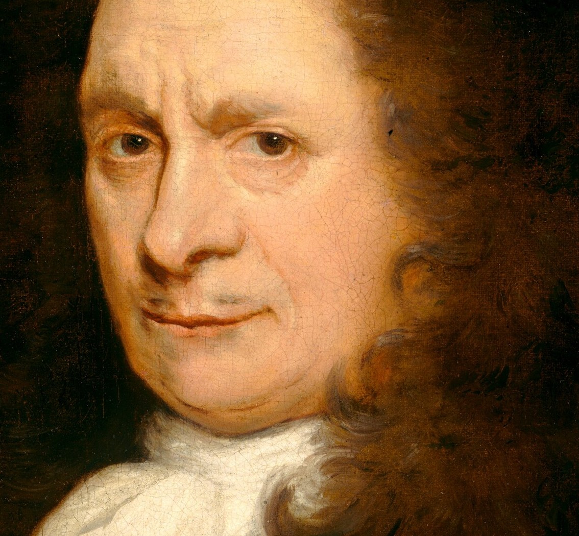 The painter honestly recorded pores and weight.