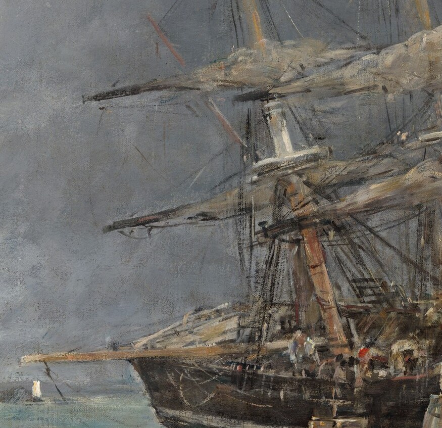 Suggests a long, arduous journey and the harsh conditions of sea travel.