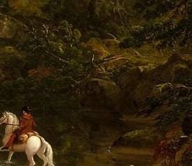 A second horse. Darker, working, easy to miss.